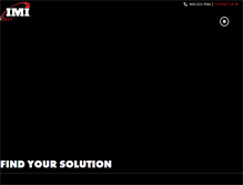 Tablet Screenshot of imiproducts.com